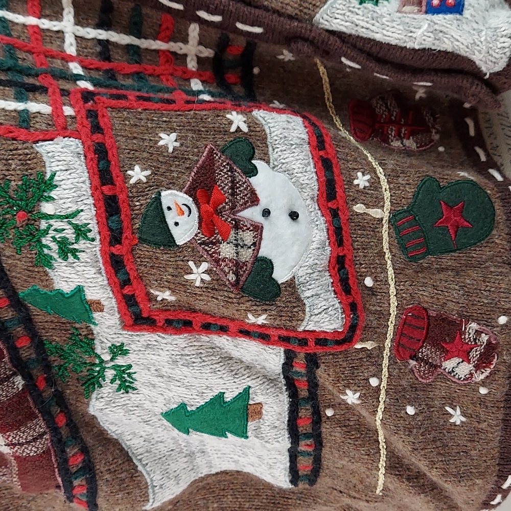 Designers Orginals Patchwork Style Christmas/Wint… - image 7